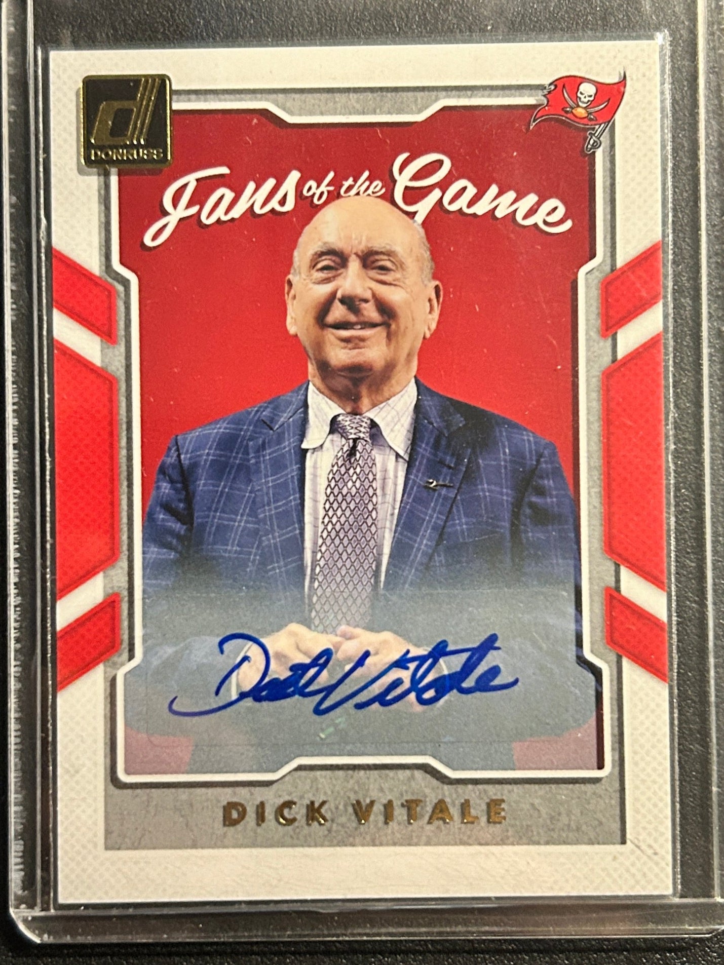 Dick Vitale AUTO Donruss Fans/Game 2017 Certified Autograph Signature Signed SP