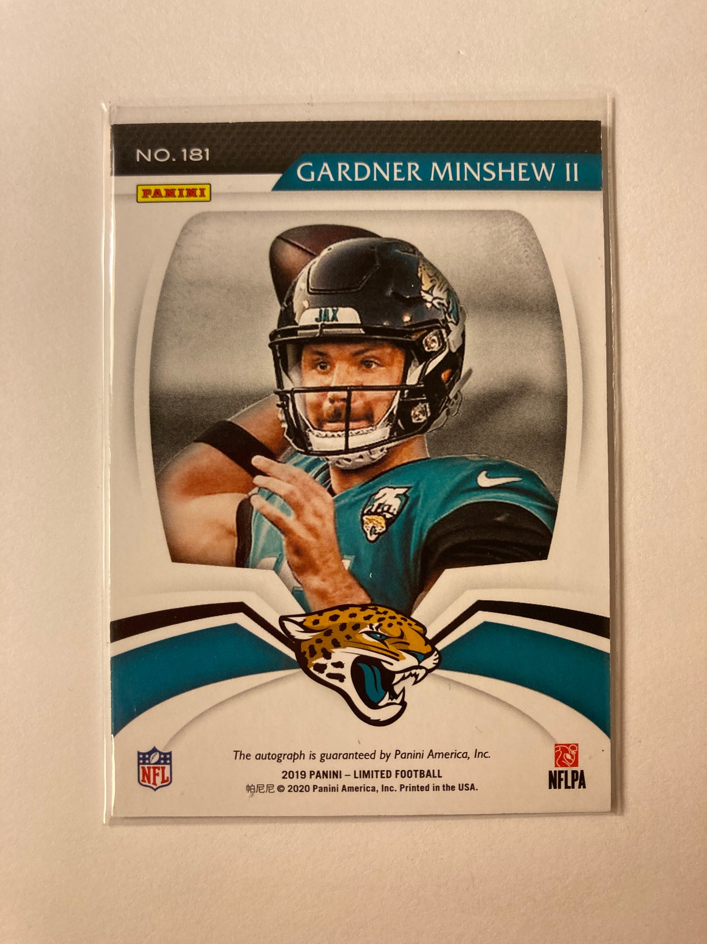 Gardner Mishew AUTO~RC #/49 Leaf Limited Silver 2019 Rookie Autograph SP Raiders