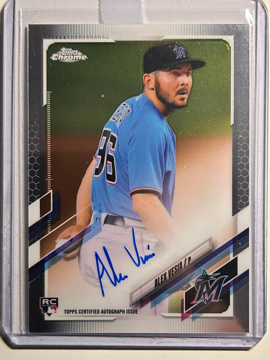 Alex Vesia AUTO~RC Topps Chrome 2021 Certified Rookie Autograph SP Dodgers