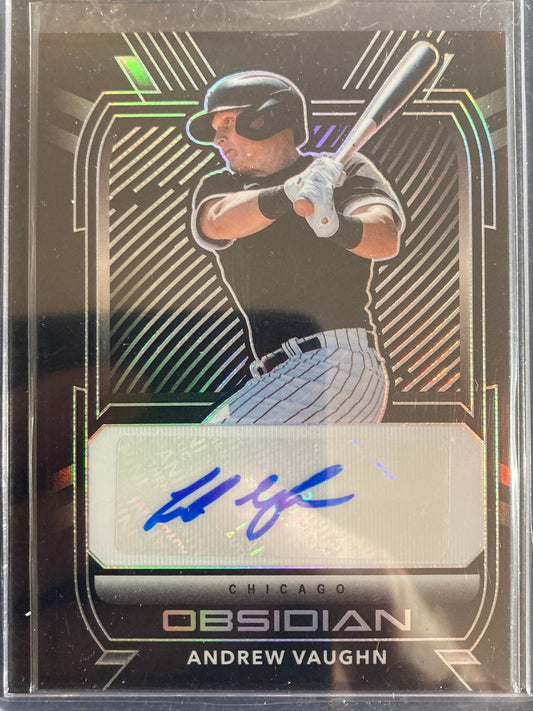 Andrew Vaughn AUTO~RC Panini Obsidian 2021 Certified Rookie Autograph SP #O-AV