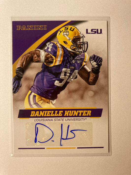 Danielle Hunter AUTO~RC Panini 2015 Certified Rookie Autograph SP Vikings Texans