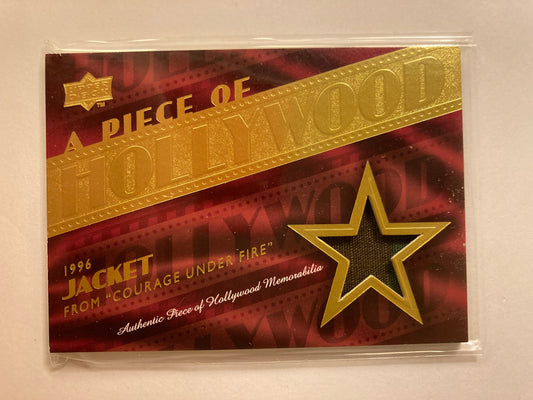 Denzel Washington PATCH Upper Deck Piece/Hollywood 2008 Movie Star Wardrobe SP