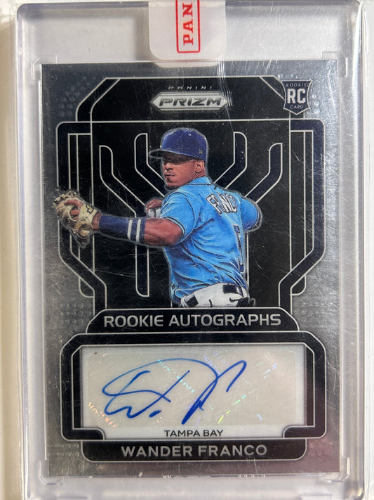 Wander Franco AUTO~RC Panini Prizm 2022 Certified Rookie Autograph SP Rays RA-WF